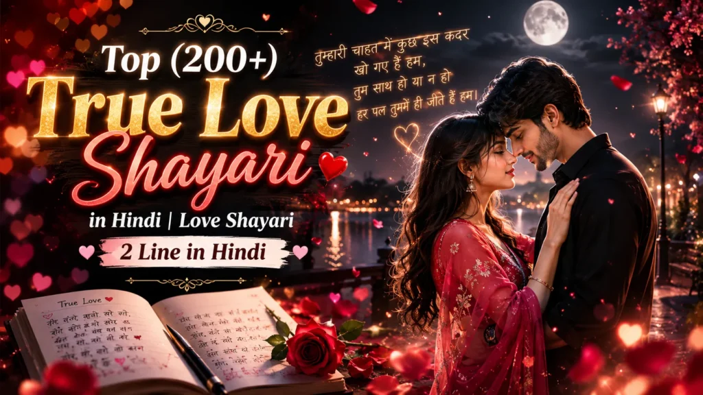 [Top 200+] Love Shayari 2 Line in Hindi  | 2 line लव स्टोरी शायरी हिंदी में Instagram